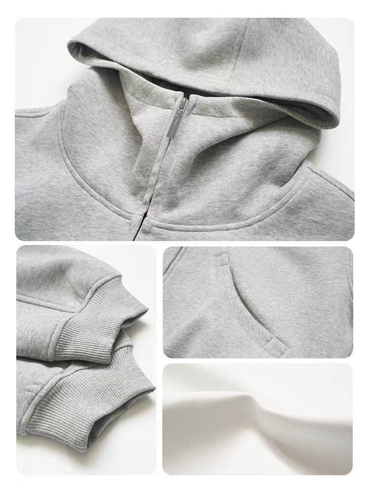 550G Scuba Knit Boxy Hoodie WM193UNF8898